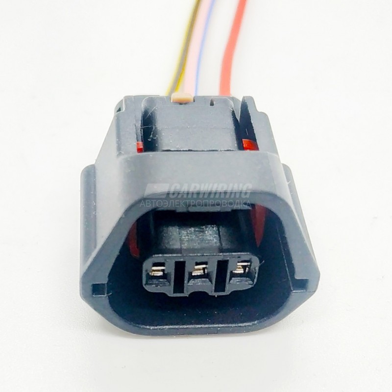 Разъем трехконтактный (штекер) датчика скорости для а/м Nissan (арт.691)
