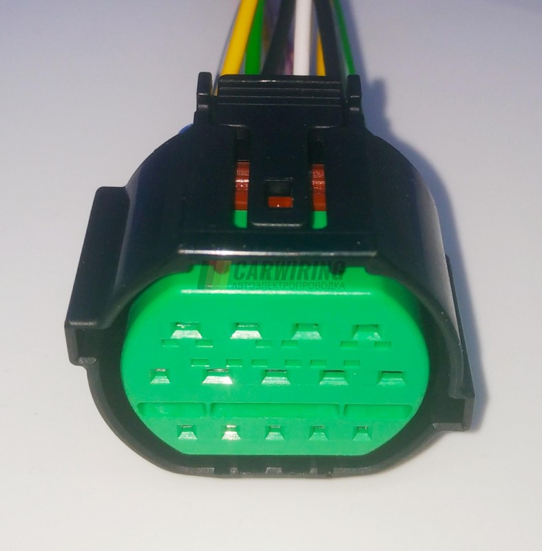 Разъем 14-контактный (гибрид) колодка подключения фар головного света для а/м Hyundai и Kia (арт.318)